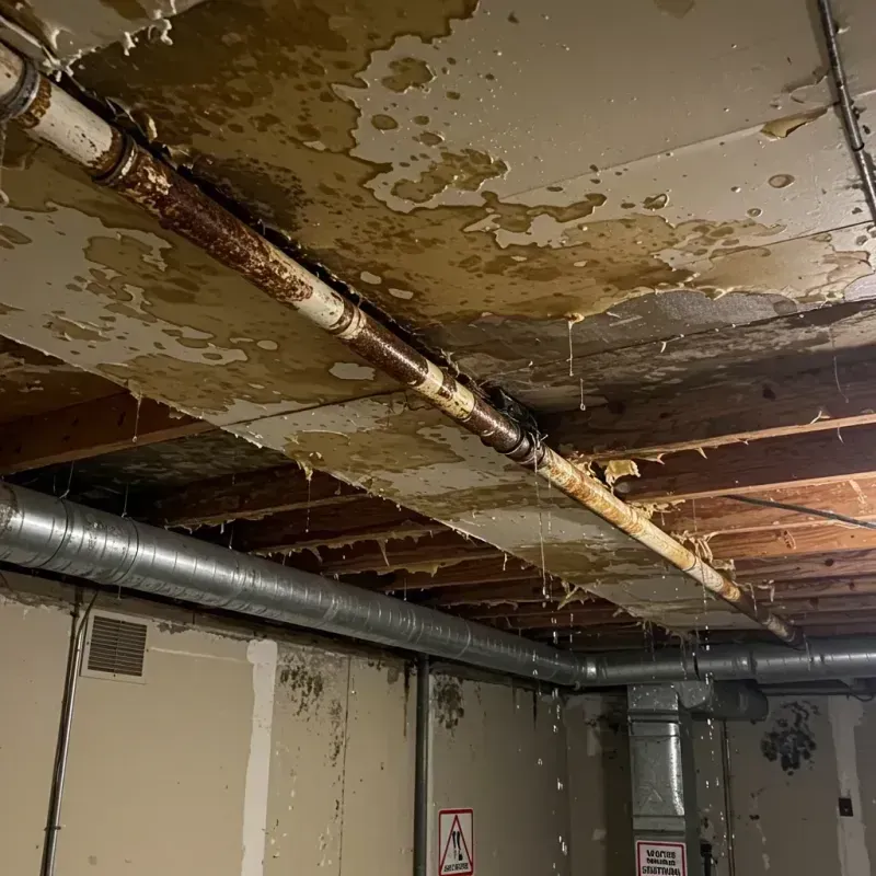 Ceiling Water Damage Repair in Owosso, MI