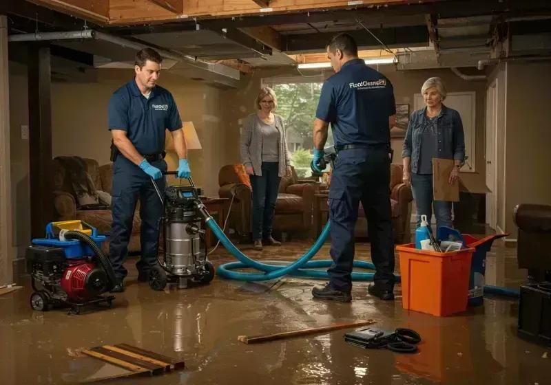 Basement Water Extraction and Removal Techniques process in Owosso, MI