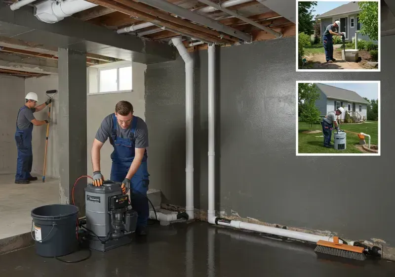 Basement Waterproofing and Flood Prevention process in Owosso, MI